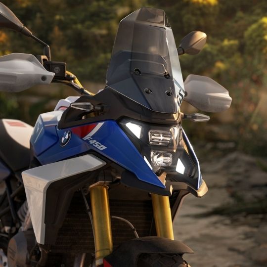 Nouvelle BMW F 450 GS headlight led
